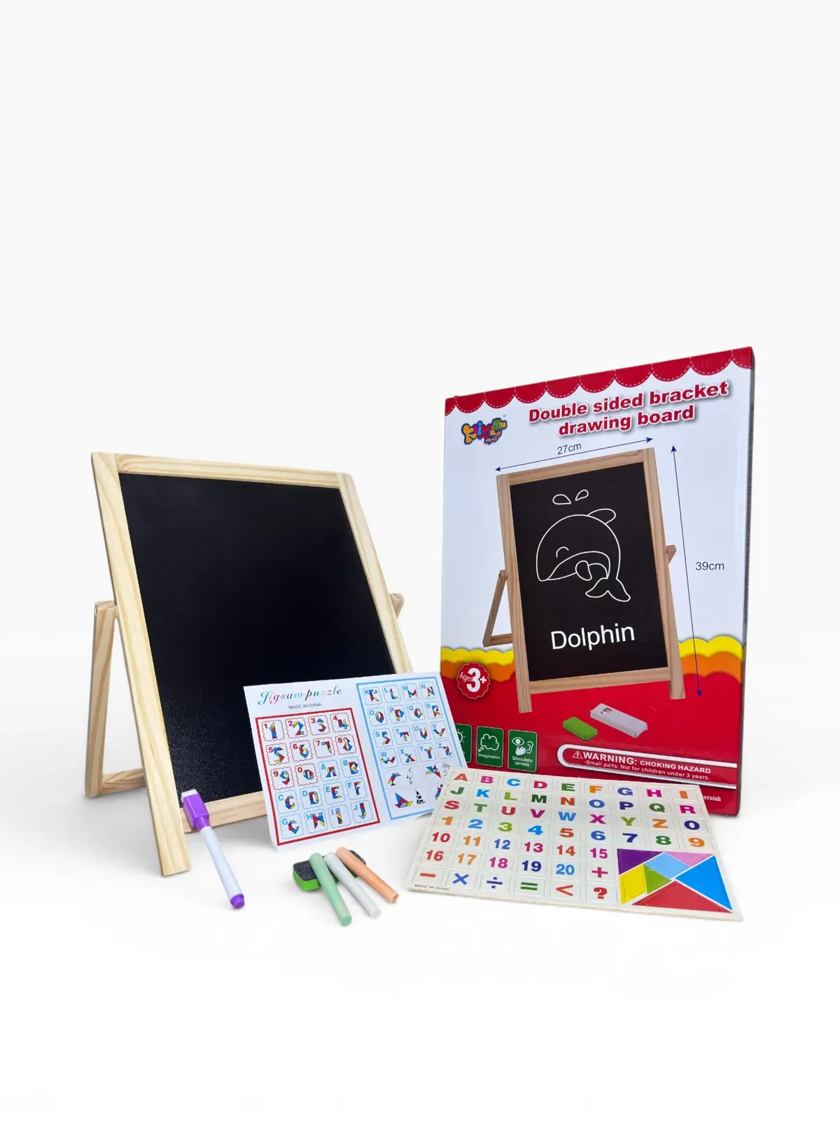 Double sided bracket drawing board.